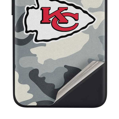 NFL Kansas City Chiefs Camo Google Pixel 4a Skin